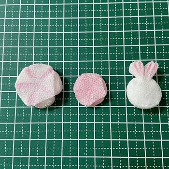 リリイです！つまみ細工うさぎ、蝶々パーツ つまみ細工 うさぎの壁飾り 夏飾り 夏インテリア 七夕リース